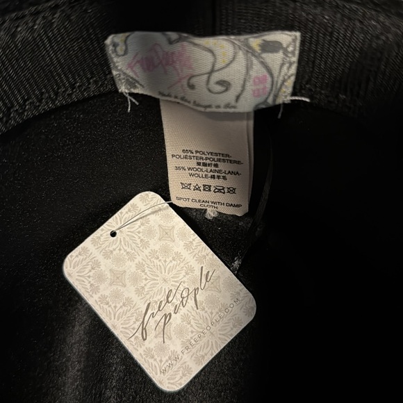 Free People clean slate felt hat, NWT - Picture 7 of 11